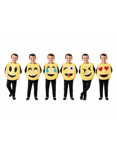Costume viso sorridente 8/10 anni | Costumi per bambini Il Re del Carnevale